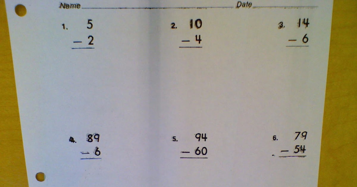 Wishful Teaching: Subtraction