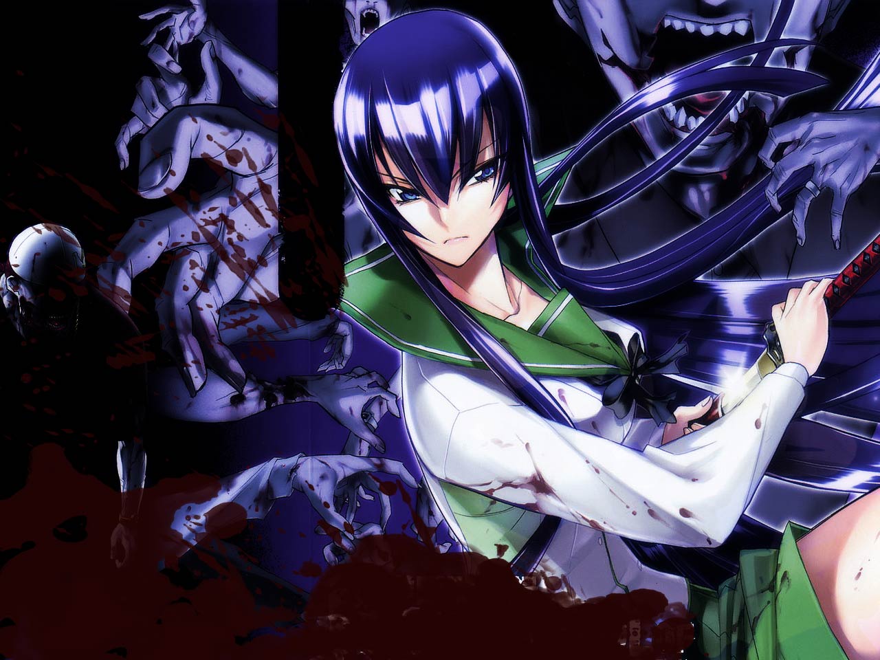 Mundo dos Animes : Imagens HighSchool of the Dead