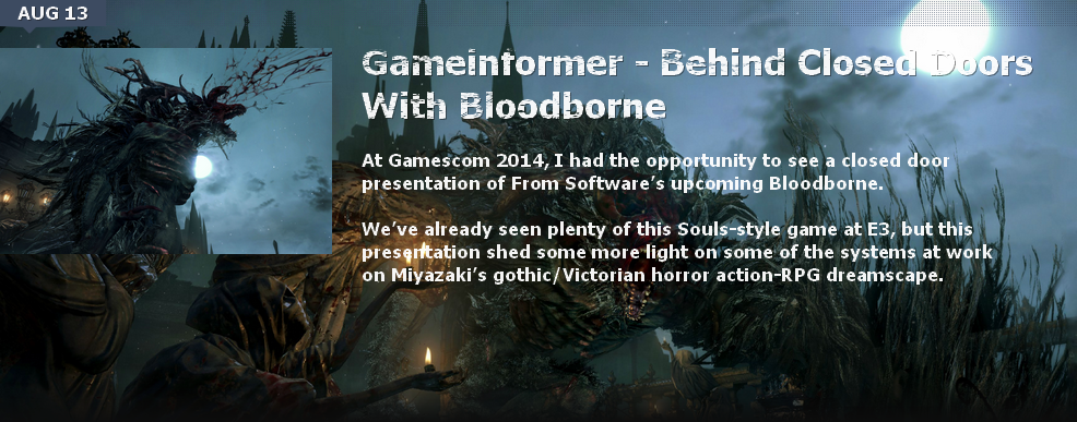 Bloodborne News