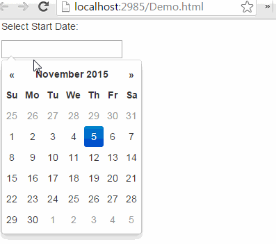 datepicker html template bootstrap datepicker exle demo datepicker html template bootstrap datepicker exle demo