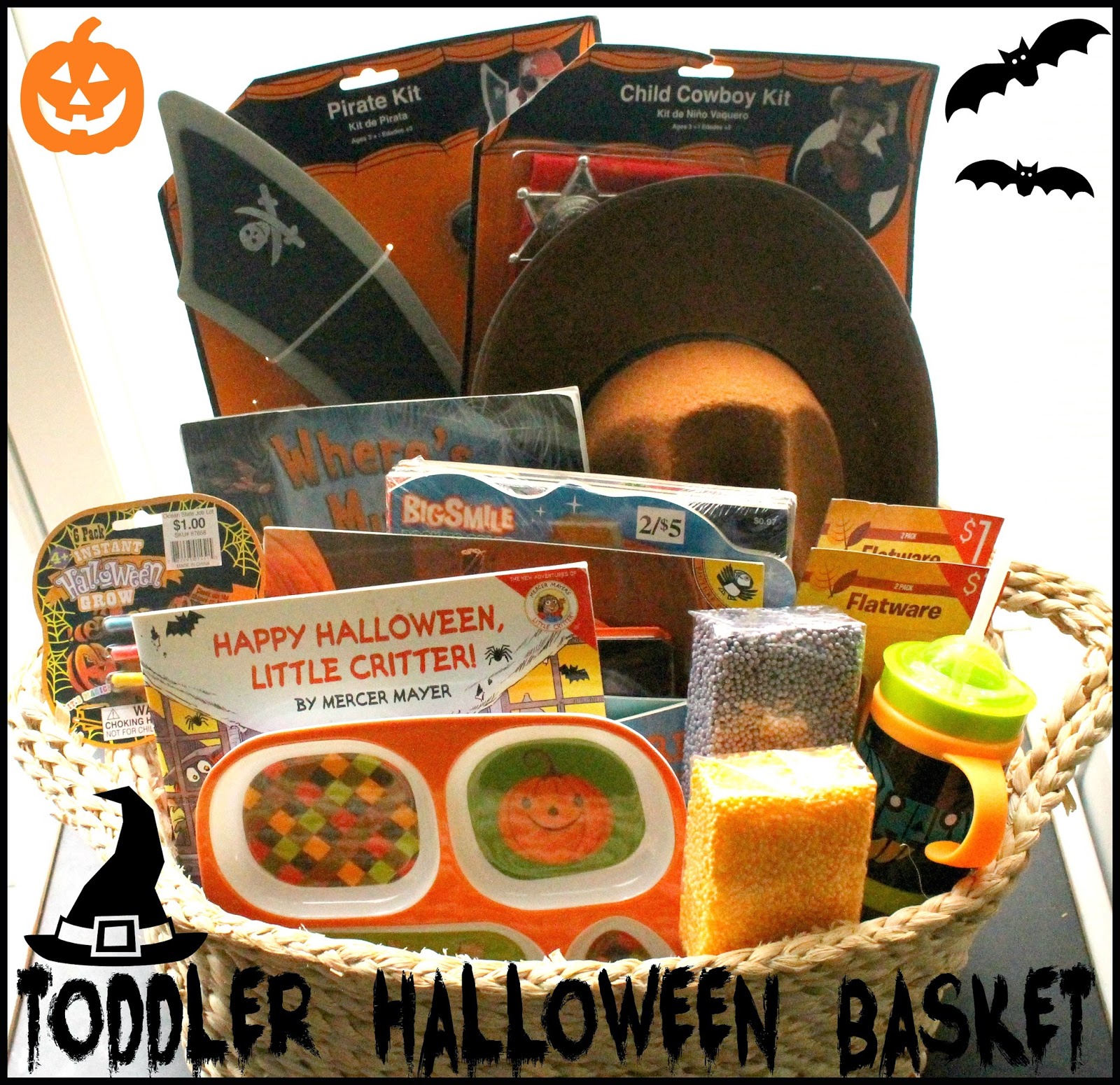 House of Burke Toddler Halloween Basket 2014