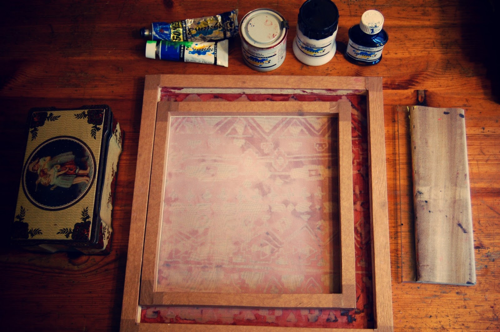 Home Screen Printing with Ella Ella Masters