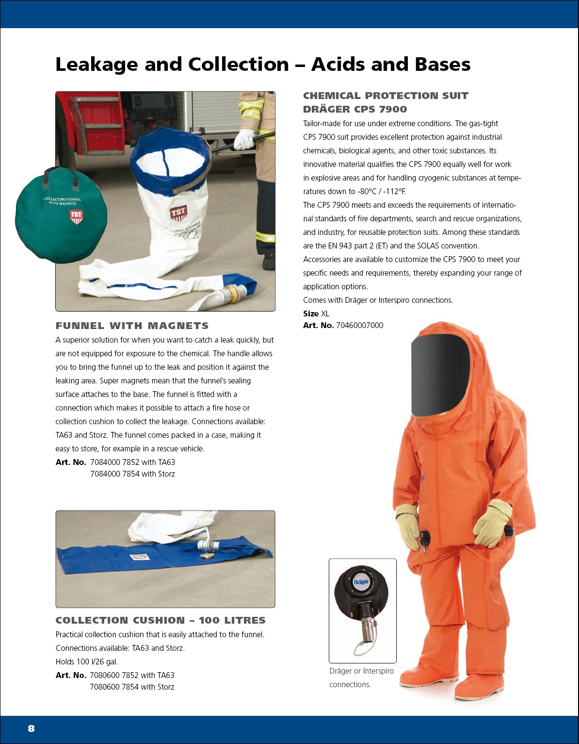 Kamps Energy Personal Protective Equipment (PPE) Chemical Protection