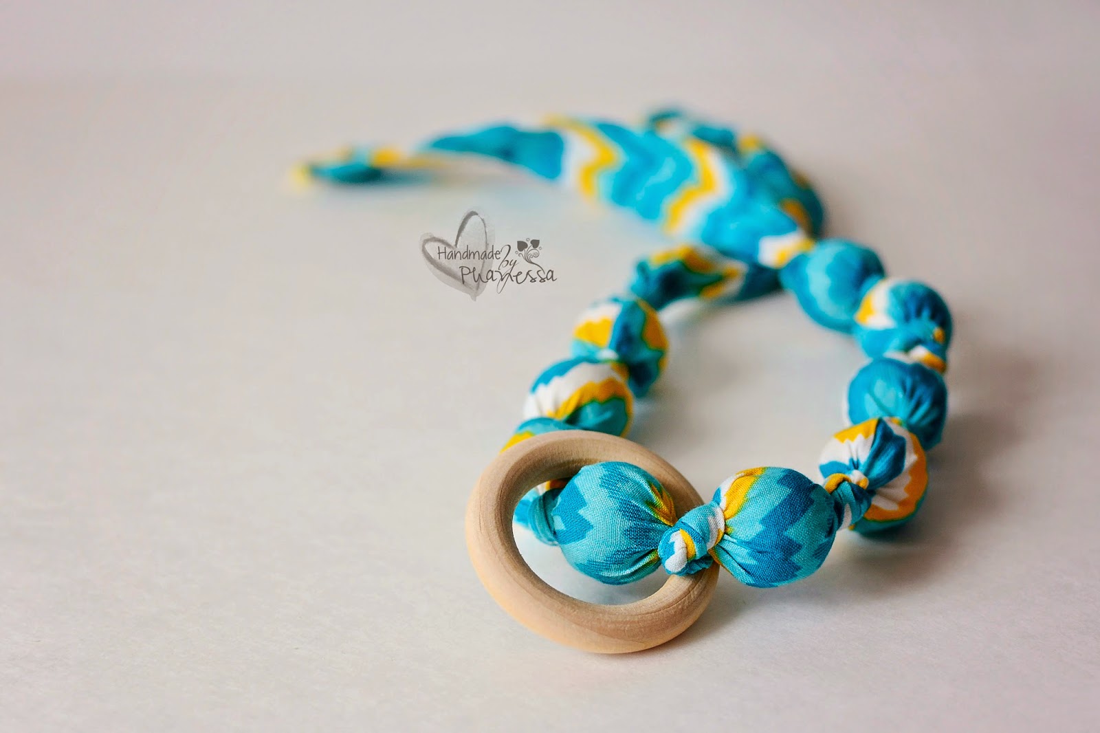 Phanessa's Crafts DIY Teething Necklace