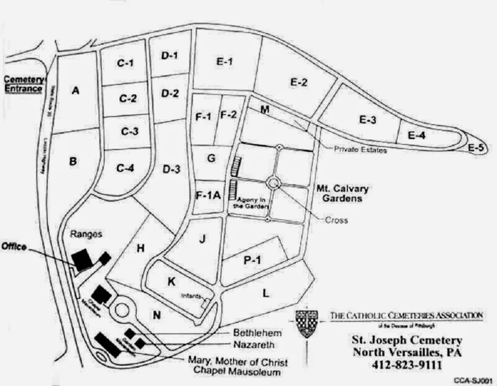 Allegheny Ancestry & Genealogy Trails Allegheny Area Cemetery Maps