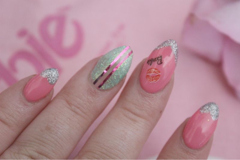 10. Barbie French Tip Nails - wide 10