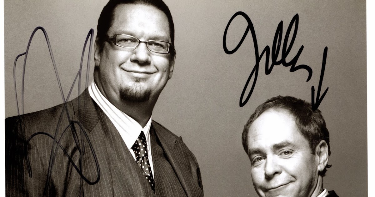 Peter’s Autographs: Penn and Teller Success!!!!