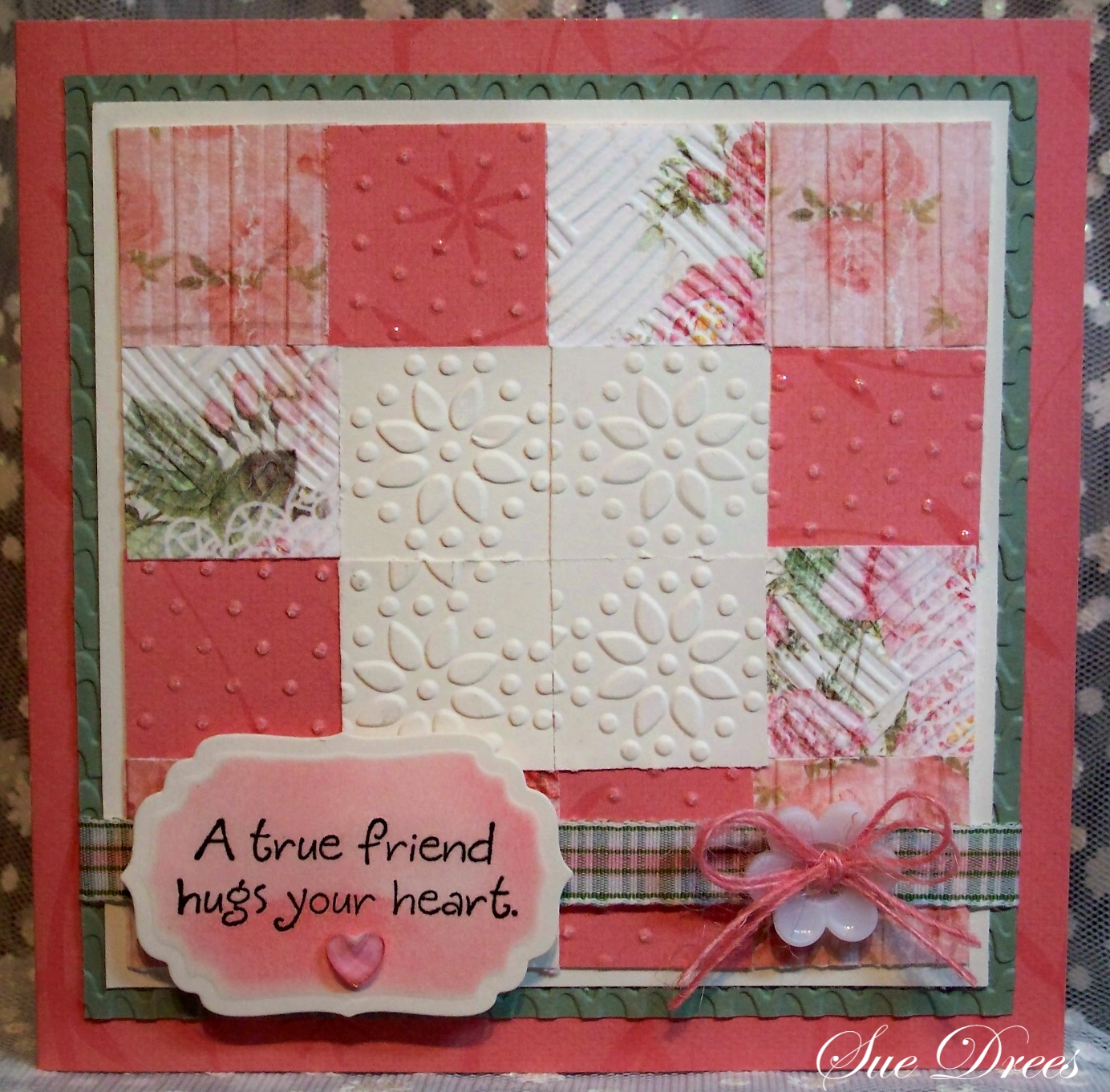 Buffalo Stamps & Stuff BSS MONDAY IDEA IT'S QUILTED