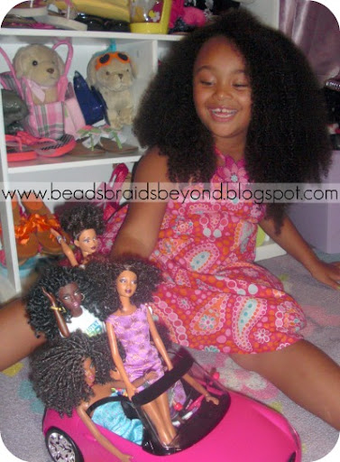 DIY Doll with Curly Hair 