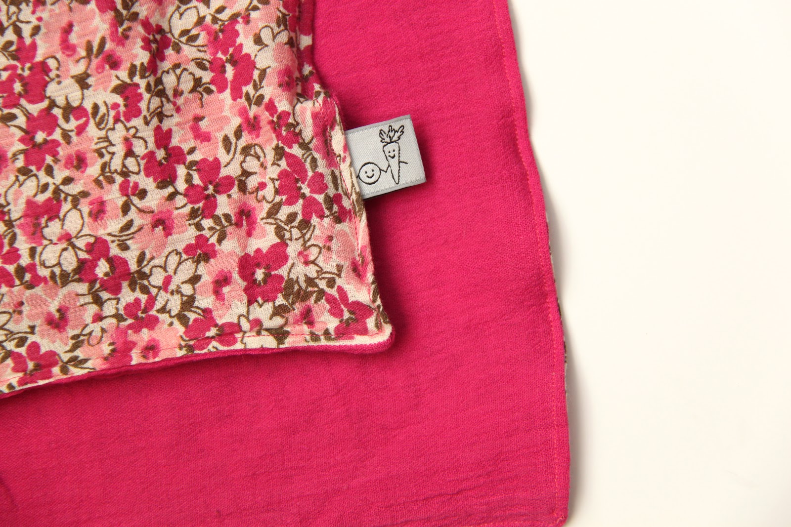 TUTORIAL Double Layered Gauze Swaddle Blanket Smashed Peas & Carrots