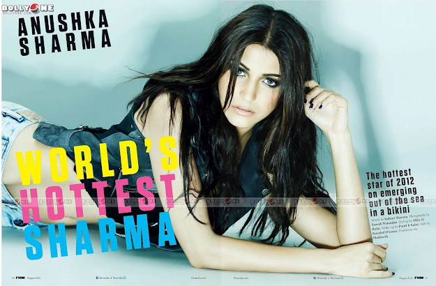  Anushka Sharma in Bikini FHM HD Scans - August 2012