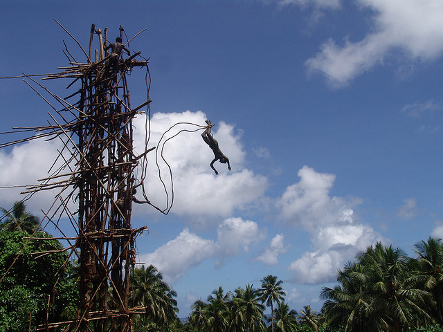 Land Diving in Vanuatu | Cool Damn Pictures