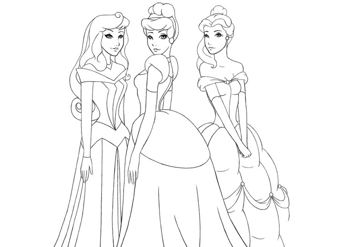 The Little Princess Coloring Pages To Printable