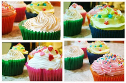 Vários tipos de Cupcakes