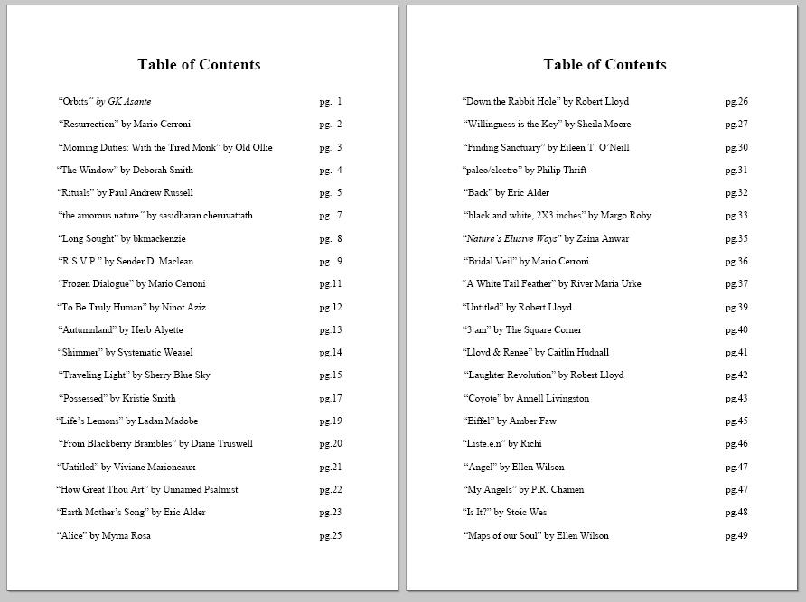 Poets United Sneak Peak The Poetry Pantry Thoughts That Breathe