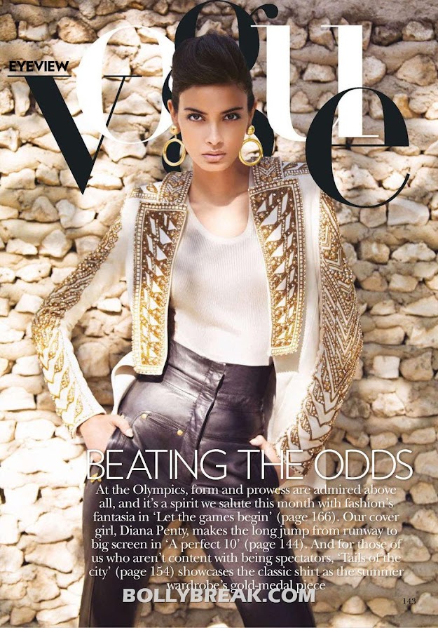 Diana Penty for Vogue India July 2012 by Luis Monteiro