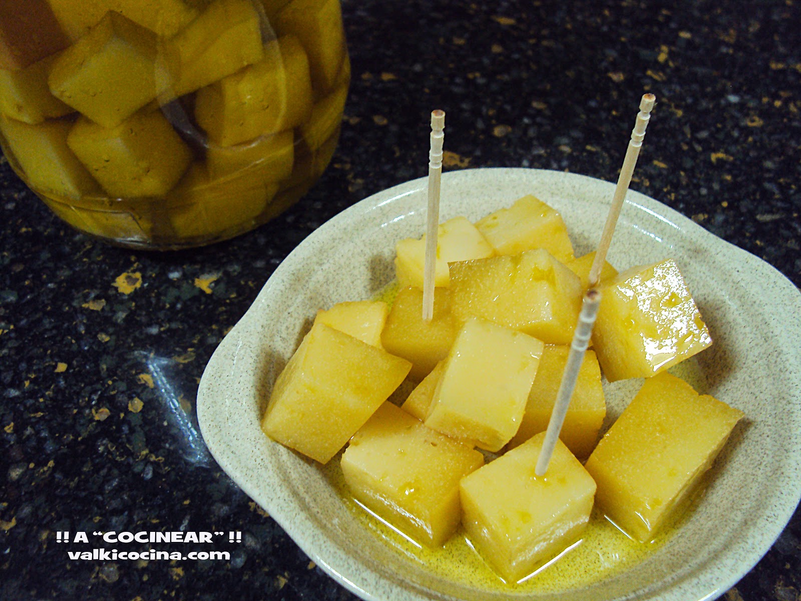 QUESO EN ACEITE ¡¡A COCINEAR!! Recetas