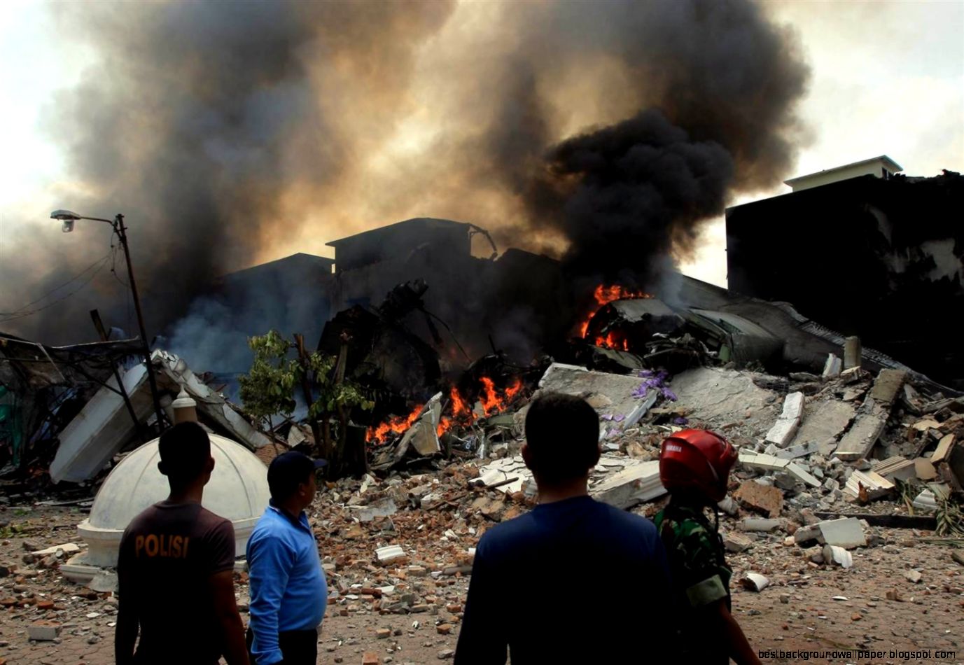 Indonesia Military Plane Crashes Into Hotel 113 Killed NBC News Indonesia Military Plane Crashes Into Hotel 113 Killed NBC News