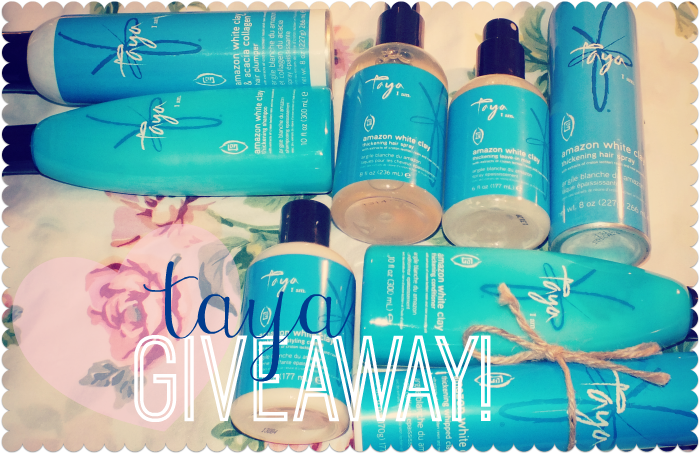 Closed Taya Amazon White Clay Giveaway I Know All The Words