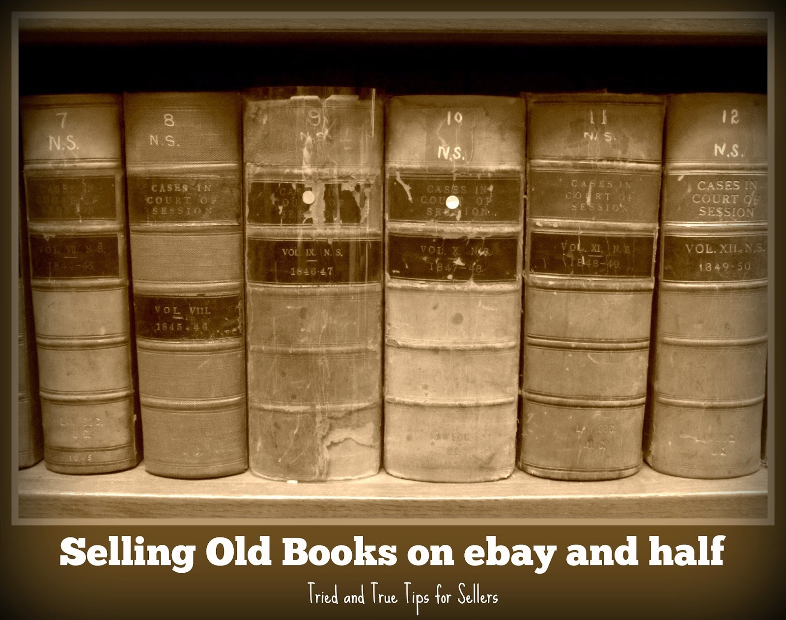 "Be The One" Selling Books on ebay and Half