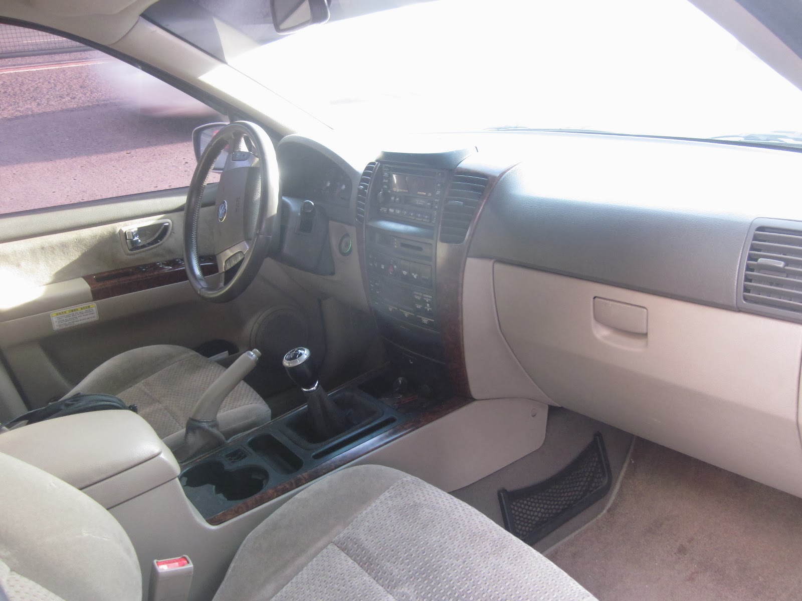 Surplus Kia Sorento Diesel Manual Transmission P580K