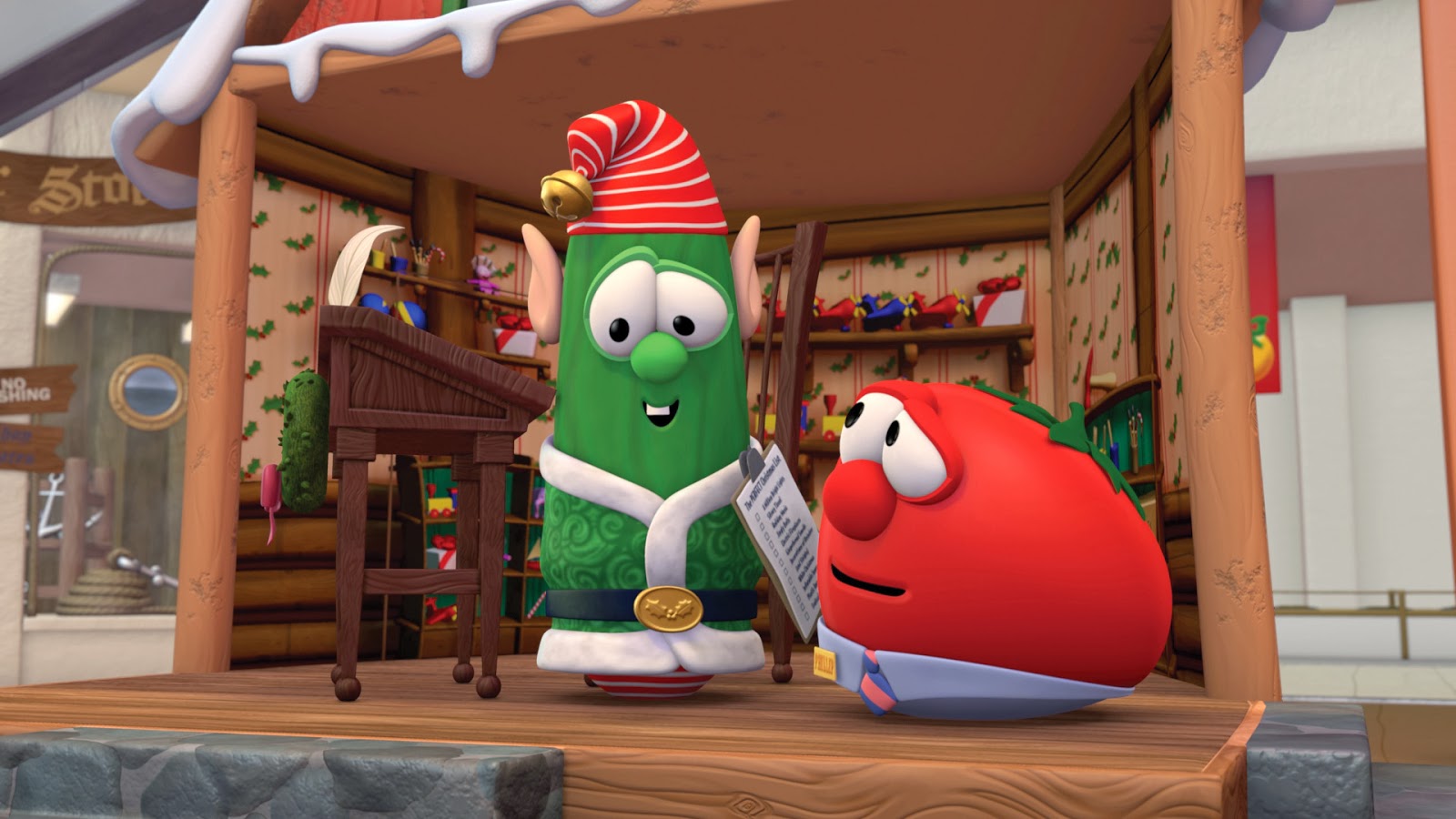 VeggieTales: Merry Larry and the True Light of Christmas DVD Review and Giv...