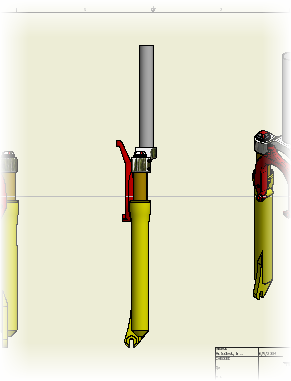 The centered axes tell us it's working