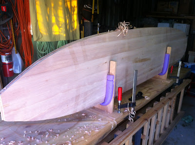 wood surfboard
