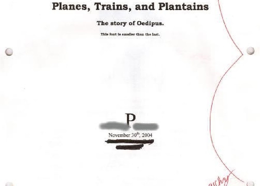 Classical Cohors Offical Club Blog Planes, Trains, and Plantains The
