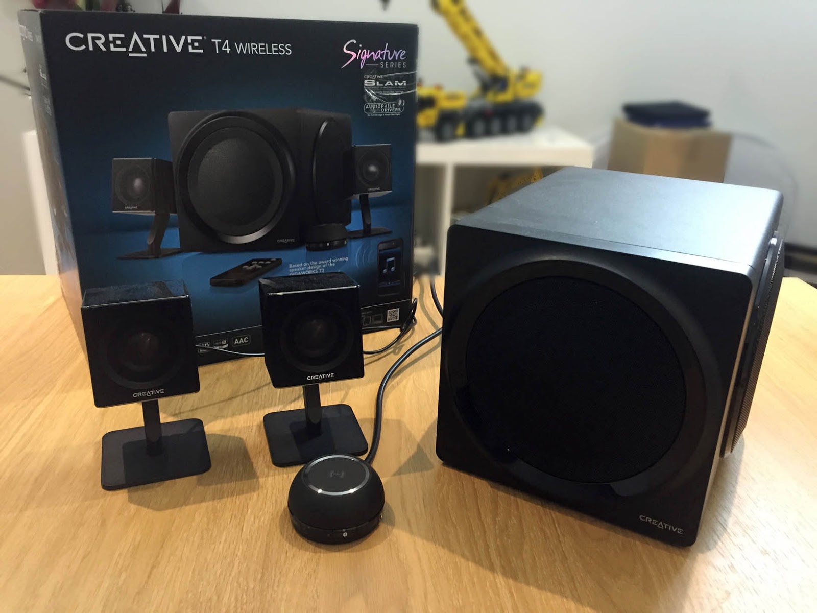 creative t4 speakers