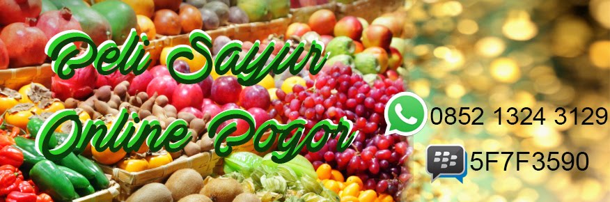 Beli Sayur Online Bogor || HP: 085213243129