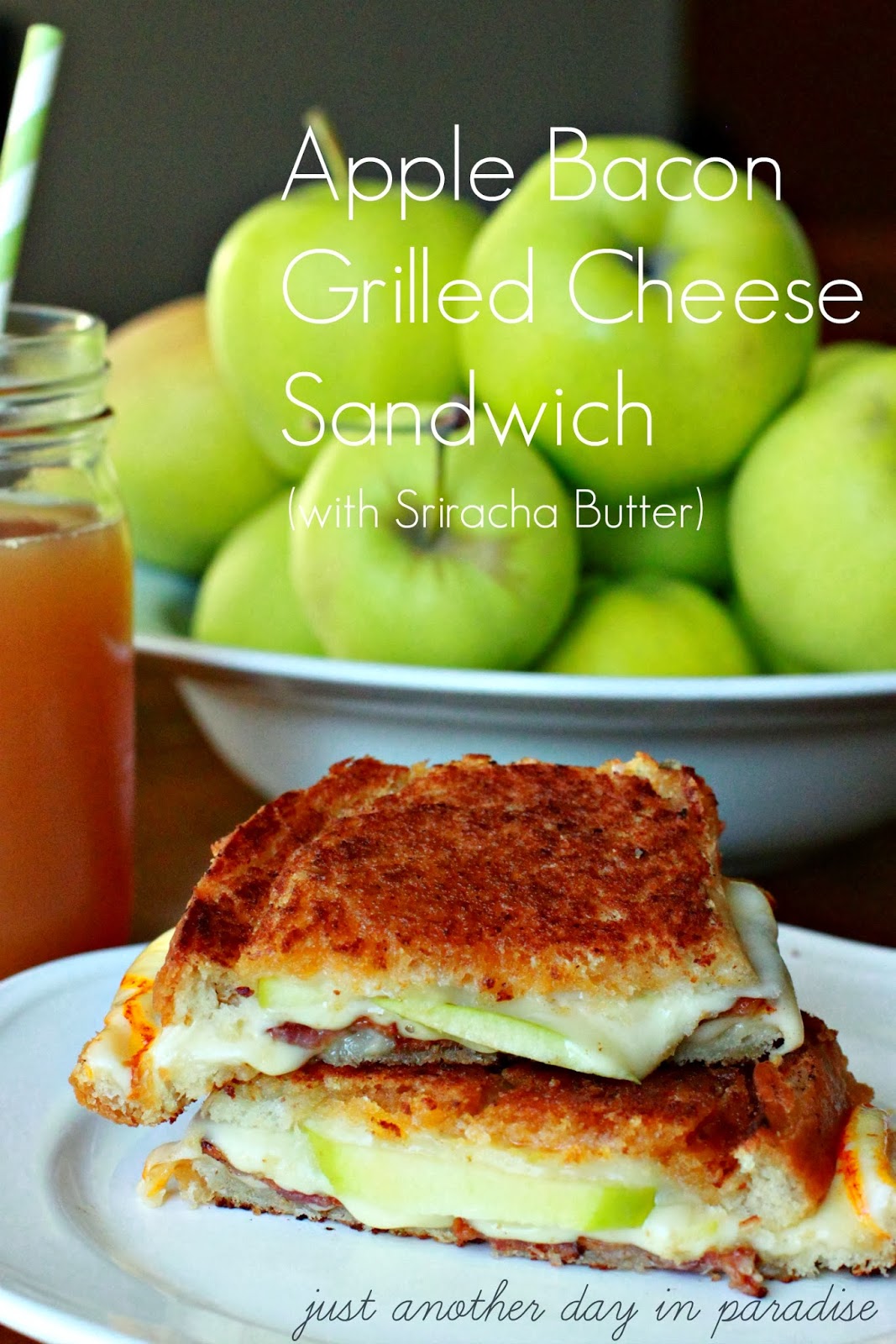 Larissa Another Day Apple Week Apple Bacon Grilled Cheese Sandwich with Sriracha Butter