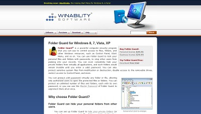 Folder Guard, File and Folder Lock