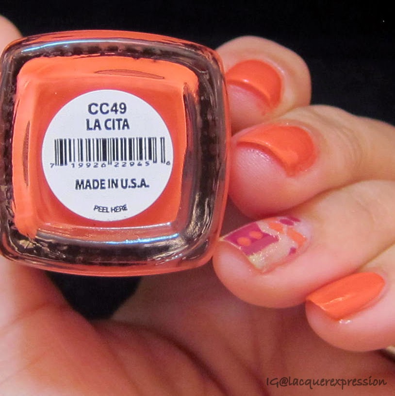 Swatch and review of cult cosmetics la cita nail polish