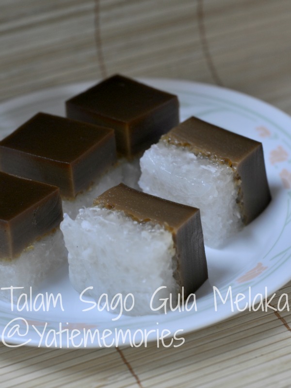 Sinar Kehidupanku Talam Sago Gula Melaka