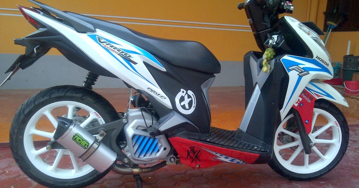 Koleksi 58 Modifikasi Motor Vario 125 Warna Ungu Terbaru Pinus Motor