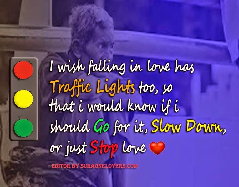 SURA_ONE LOVERS WISH FALLING IN LOVE HAS TRAFFIC LIGHTS DP BBM