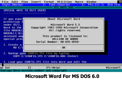 Word For Mac 1983