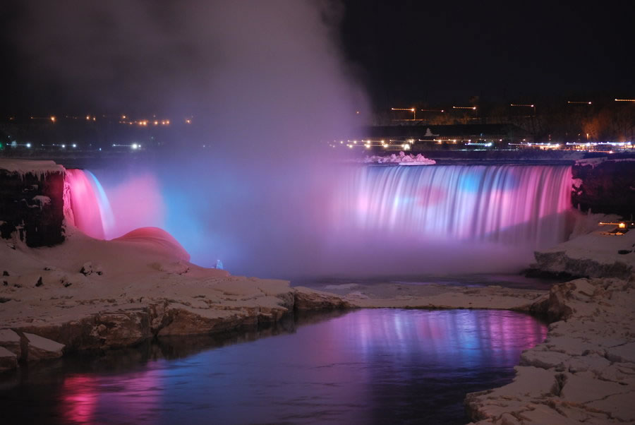 Niagara Falls At Night Funnilogy