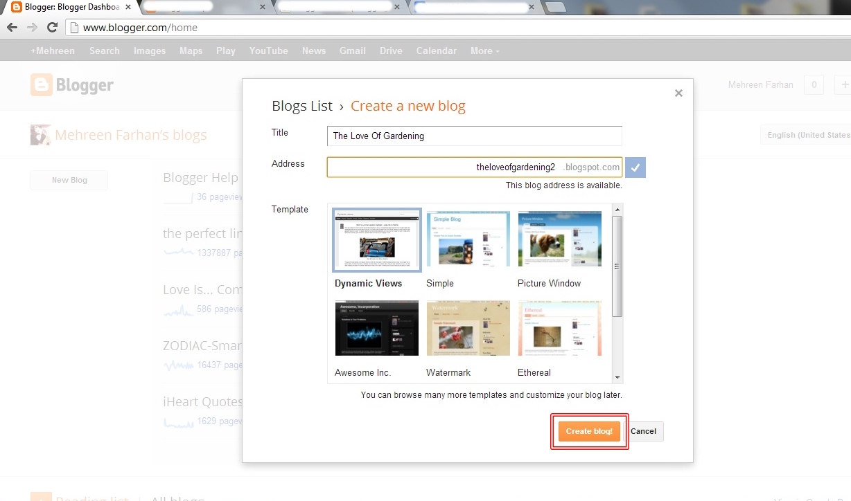 how to create a blog for free blogspot how to create a blog for free blogspot