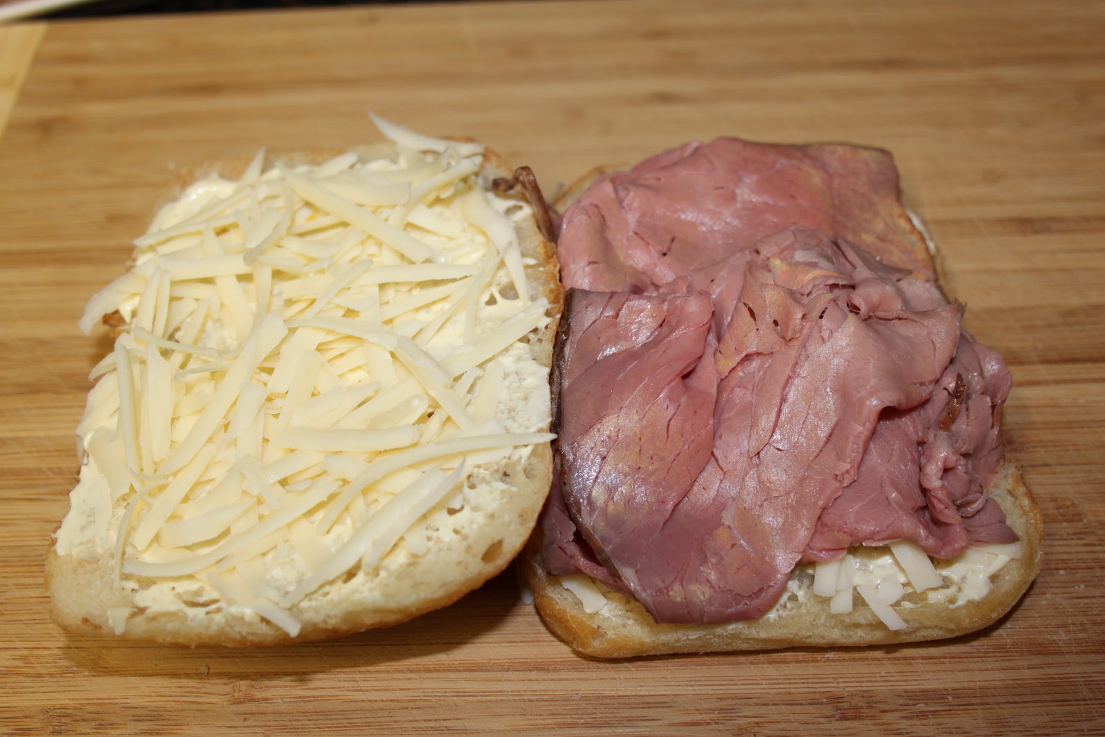 Michelle's Tasty Creations Roast Beef & Gruyere Panini