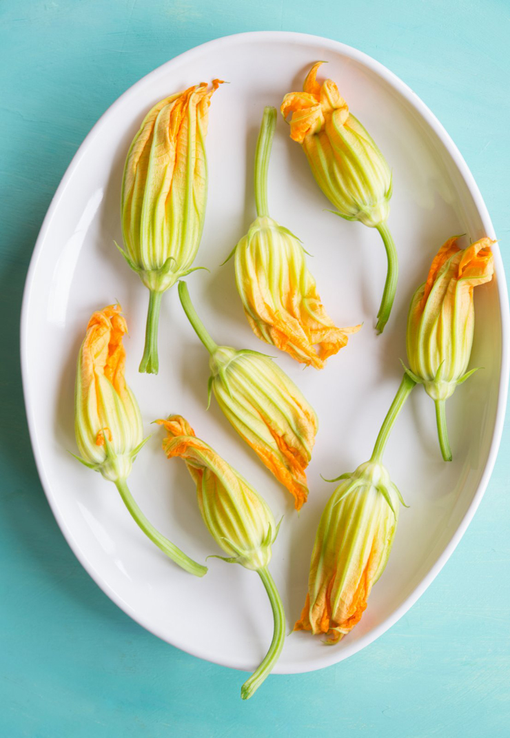 Squash Blossom Soup WILD GREENS & SARDINES
