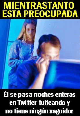 meme mujer tuitero