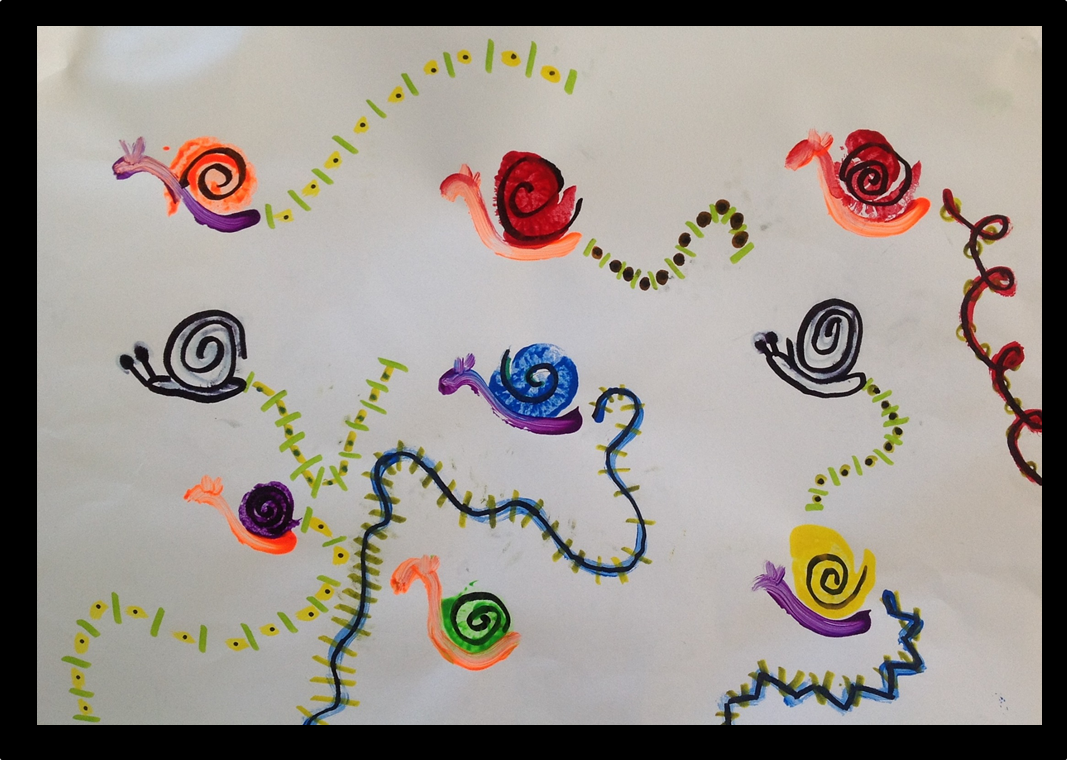 Little Leaps of Learning Looking at Lines