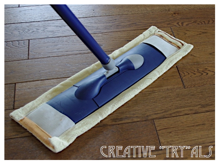 Creative "Try"als How to Make a Floor Duster Cover