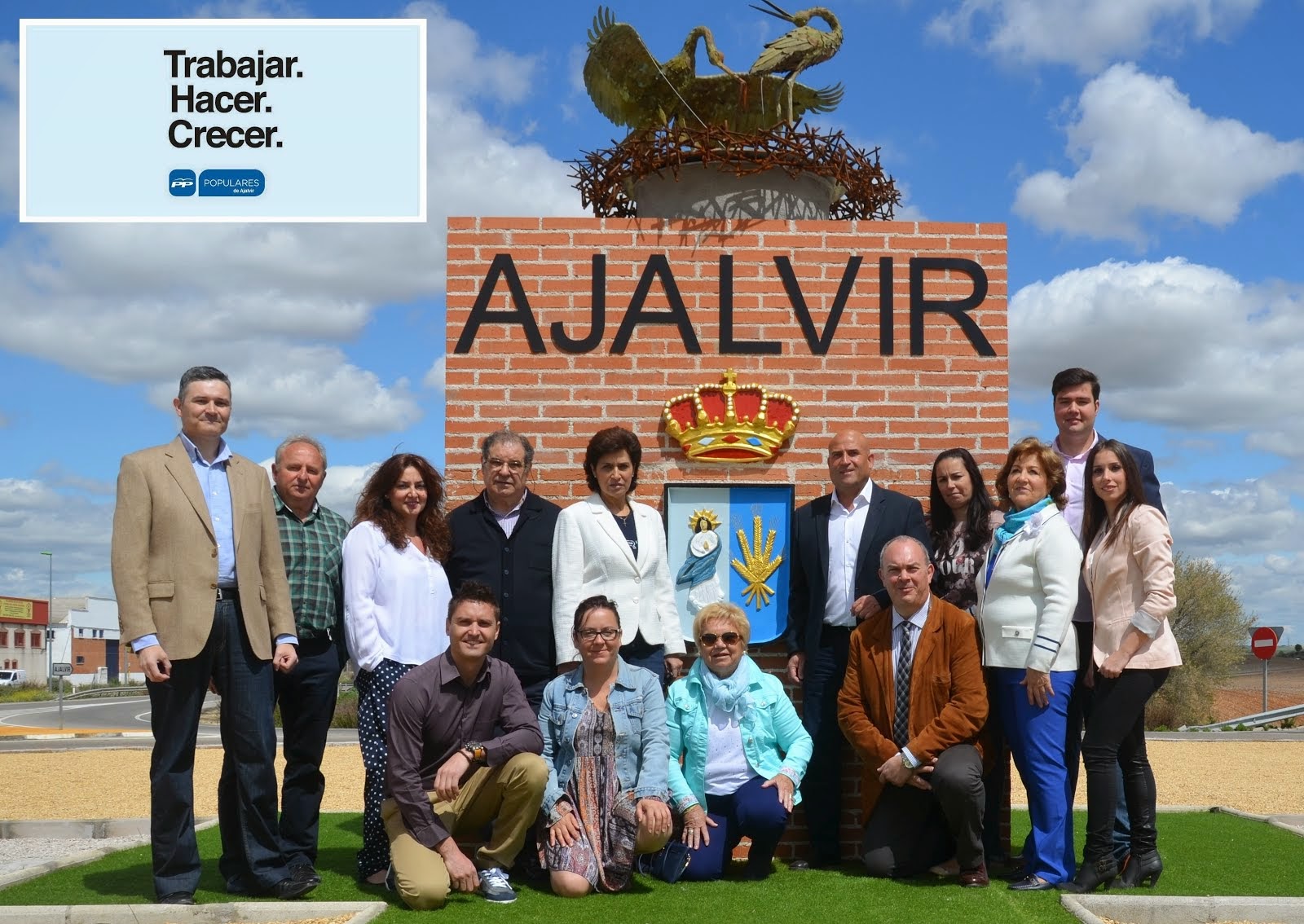 CANDIDATURA DEL PP DE AJALVIR PARA EL 24 DE MAYO 2015