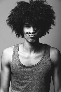 Natural Hair And Hairstyles For Men Cool Men S Afro Hairstyle For