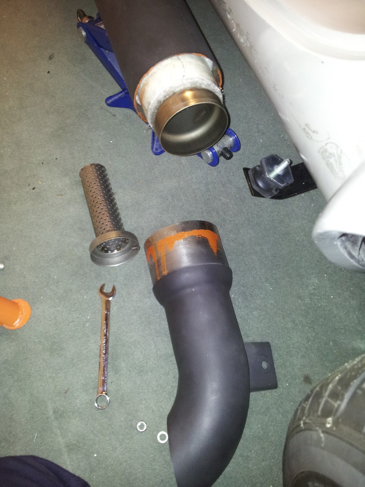 Dax Cobra Build Exhaust Baffles