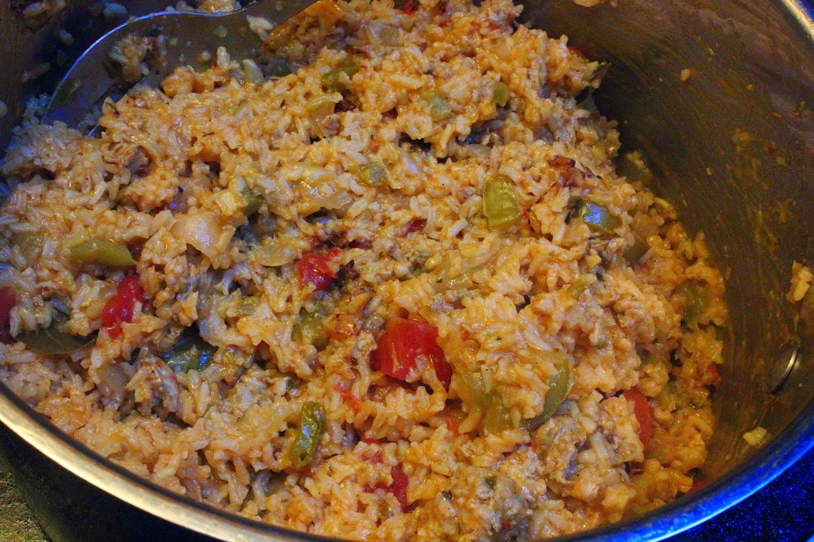 feeling nourished Louisiana Jambalaya