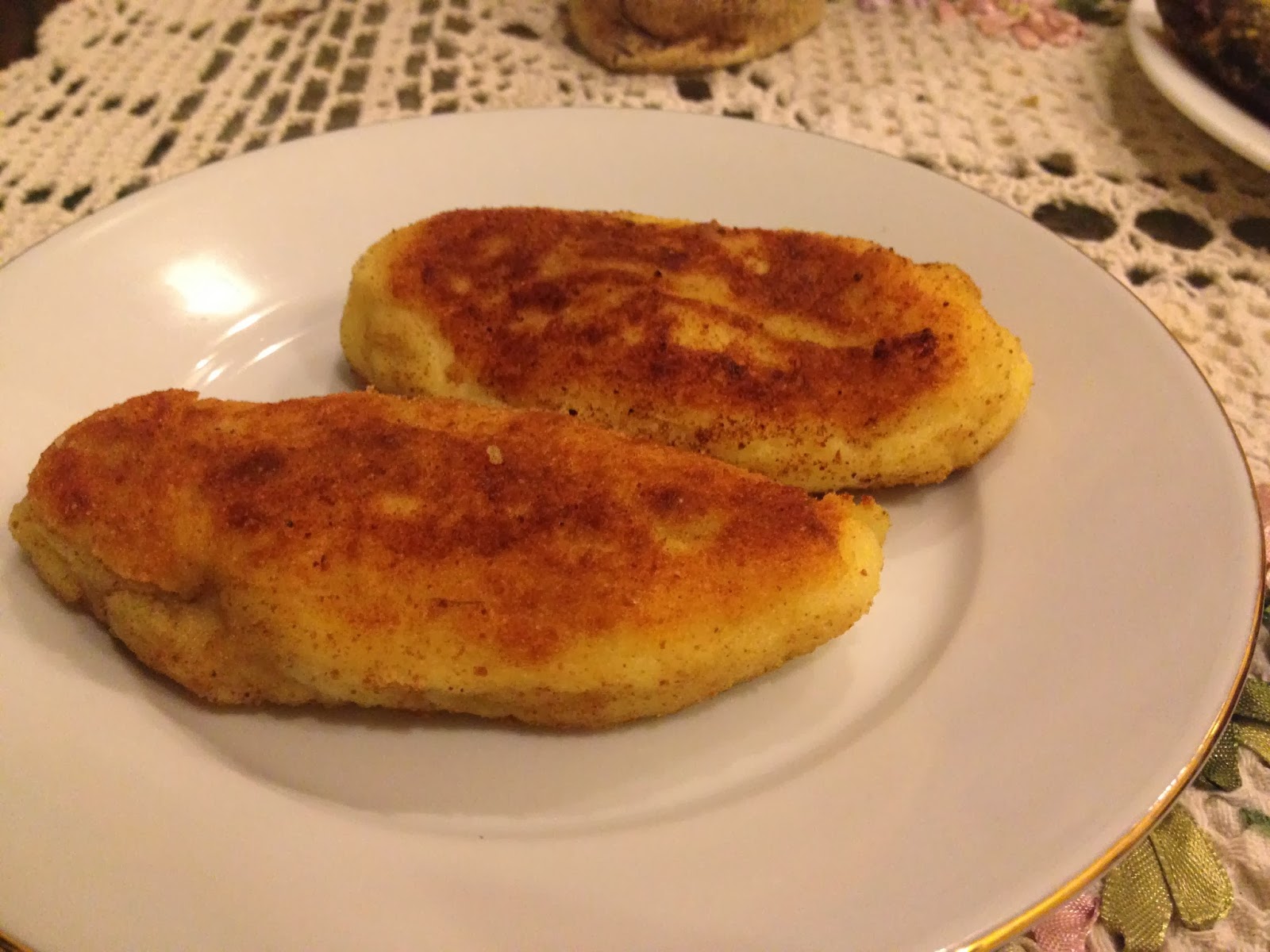 Картофельные зразы в панировочных сухарях